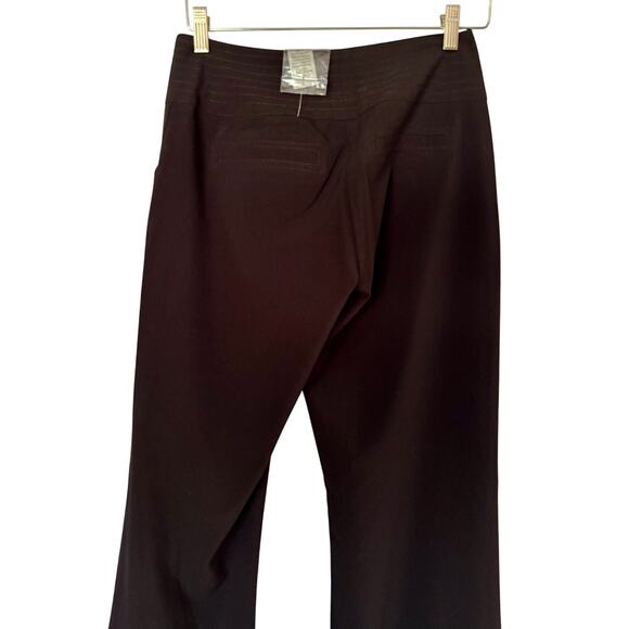 Cache Black Pant 3" Wide Self Belt Waist Wide Leg Sailor Style NWT $128 - Picture 8 of 9